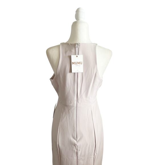Show Me Your Mumu Chicago High Neck Stretch Gown Medium NWT - Picture 6 of 10